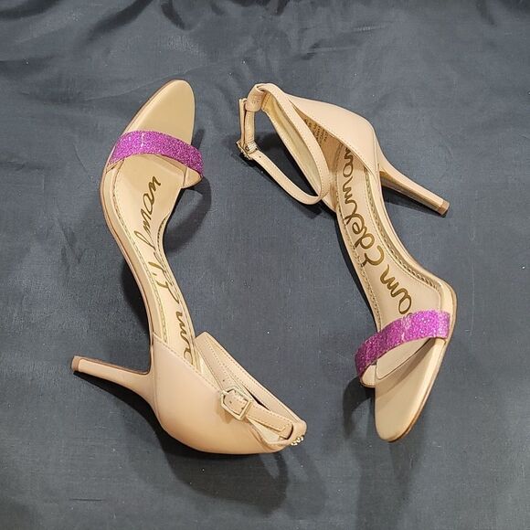 BRAND NEW SAM&EDELMAN HIGH HEEL STILETTOS OPEN TOE SANDAL - Picture 14 of 15